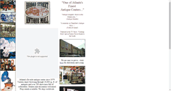 Desktop Screenshot of broadstreetantiquemall.com